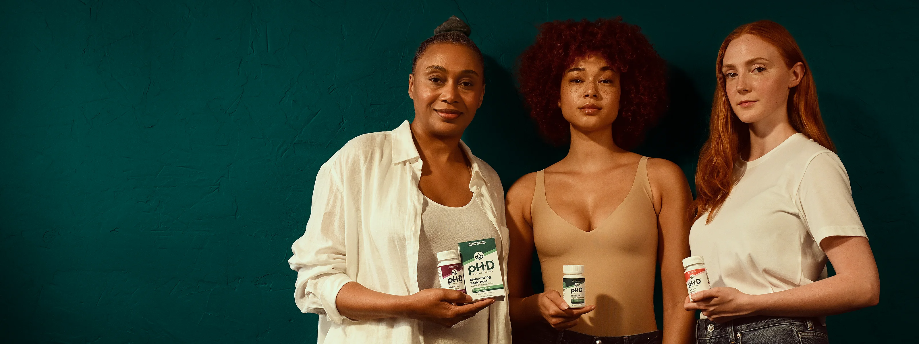 pH-D Feminine Health products and models