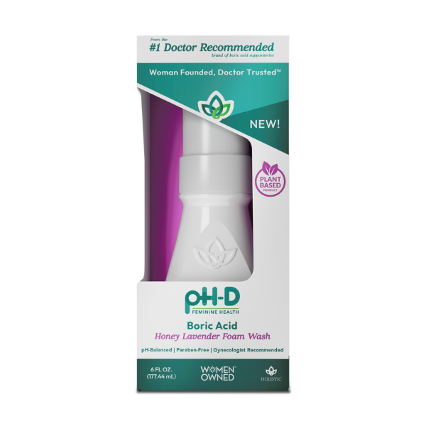 pH-D Boric Acid Honey Lavender Foam Wash