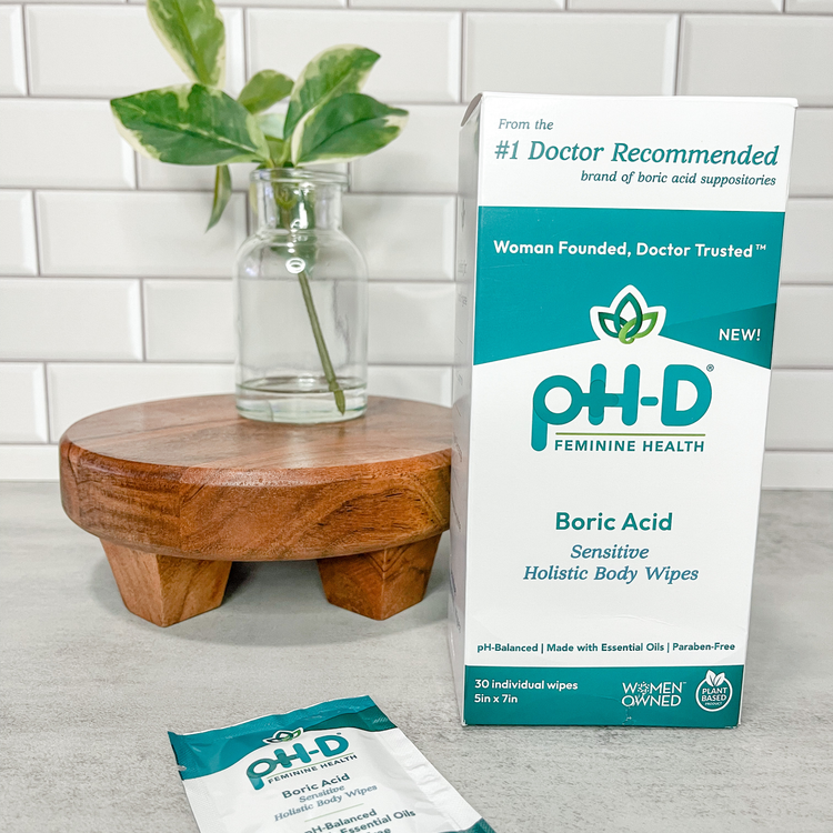pH-Balanced Feminine Odor Wipes