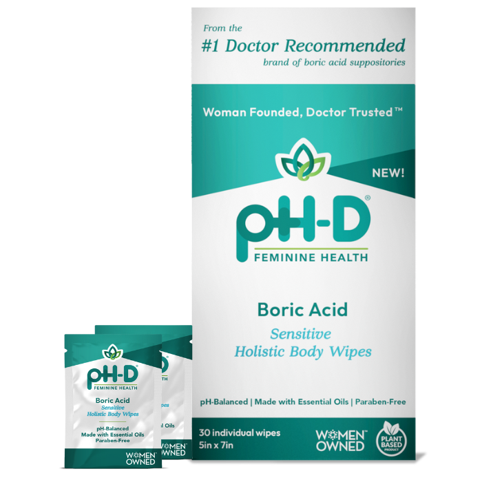 pH-Balanced Feminine Odor Wipes